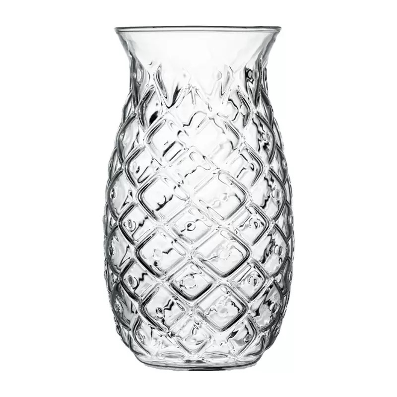 SWG-01 Cheap Price Pineapple Shape Glass Cup Borisilicate Glass Cup for Juice Cocktail Water - Image 5