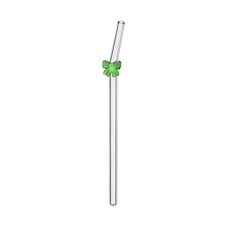 GS-06 High Quality Glass Straw Drinking Glass Straw with Butterfly - Image 6