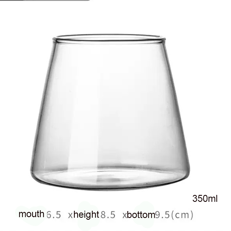 SGW-06 Mount Fuji Beer Glasses 10 Oz Drinking Glasses,Mountain Shape Wine Glasses,Bar Glassware,Dessert Cup,Ice Cream Cup,Vintage Glassware,Clear Glass Cup,Cocktails Whiskey Glasses - Image 7