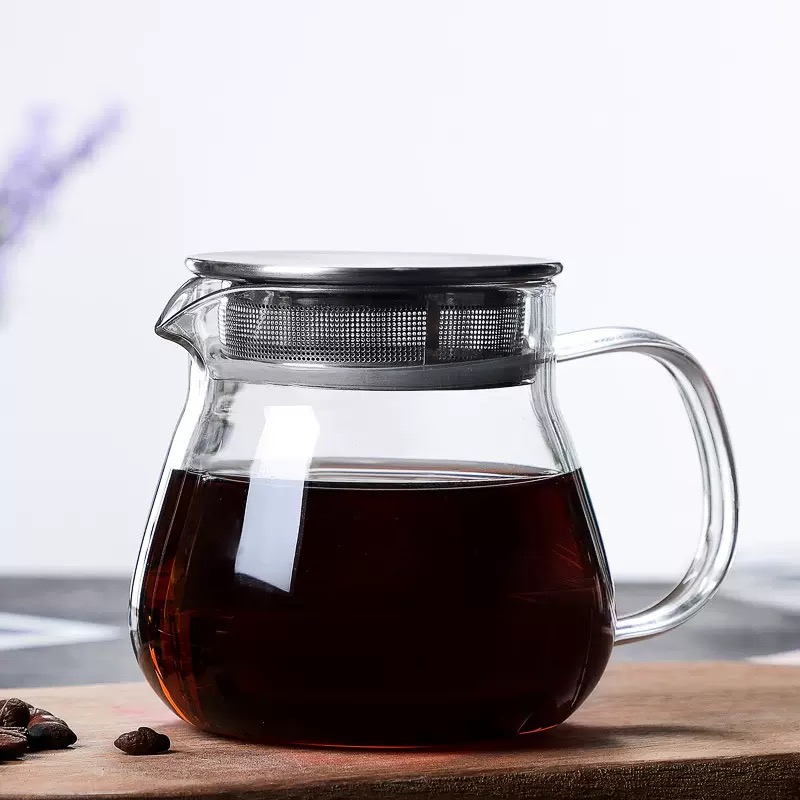 GCP-01 460ml Coffee Server, Standard Glass Coffee Carafe, Coffee Pot, Clear Coffee Pot - Image 3