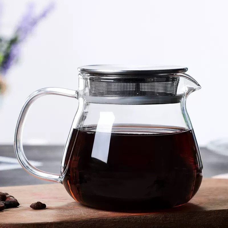 GCP-01 460ml Coffee Server, Standard Glass Coffee Carafe, Coffee Pot, Clear Coffee Pot